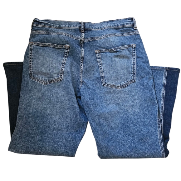 Anthropologie Pilcro Wide Flare Leg Jeans Women 33 - Picture 2 of 6